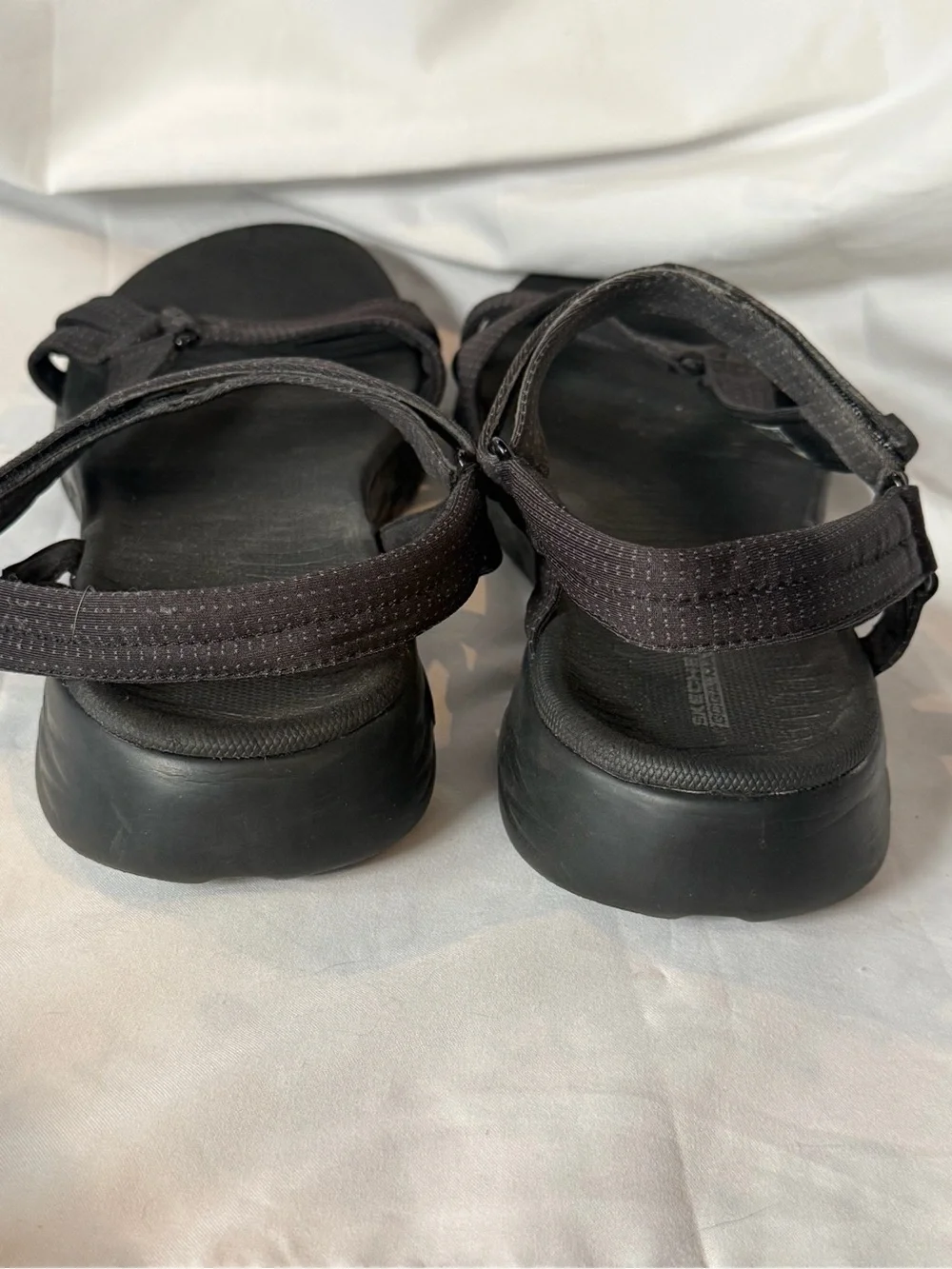 Skechers GO WALK Flex Sandal Womens Black Size 9